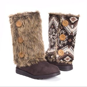 Size 9 MUK LUK Andrea Boot(Wear 4 ways!)